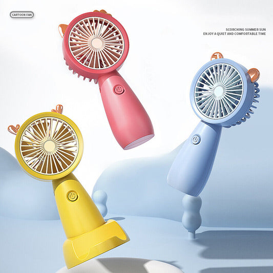 Mini Portable USB Charging Fan With Mobile Standing