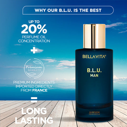 Bellavita BLU Man Perfume 100ml