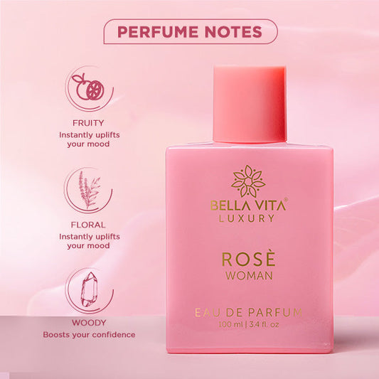 Bellavita Rose Woman Luxury Perfume -100ml